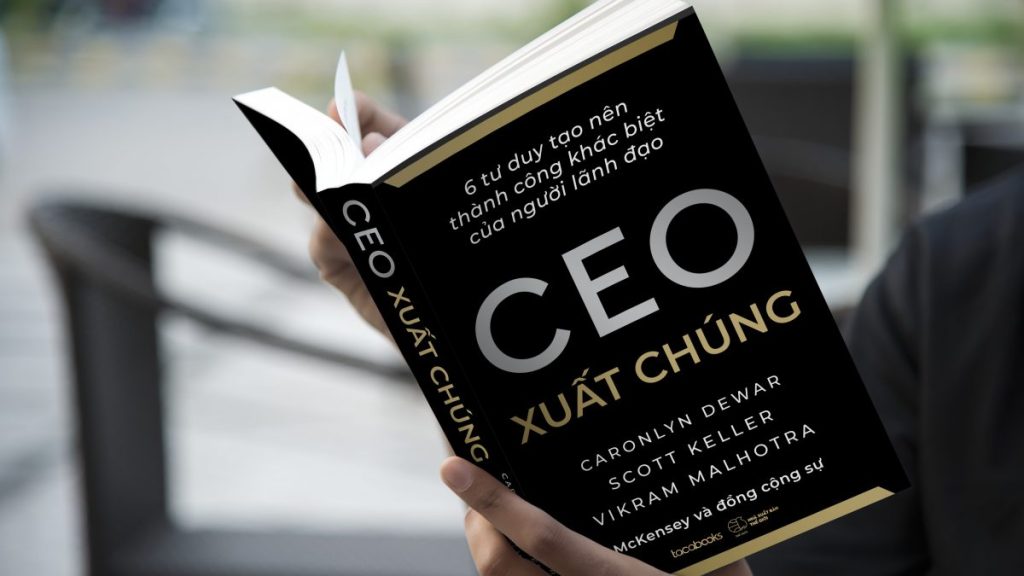 Ảnh giới thiệu sách CEO Xuất Chúng của TacaBooks